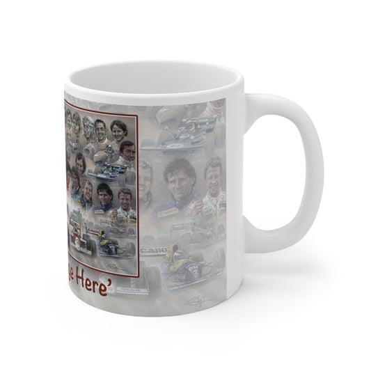 Personalisable World's Finest Coffee Mug — (Add Your Own Message)