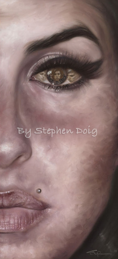 Amy Winehouse - Back to Black - Eyecon by Stephen Doig