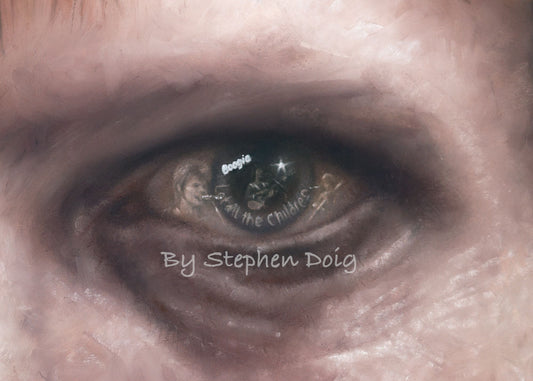 David Bowie - Starman - Eyecon by Stephen Doig