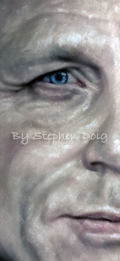 Daniel Craig -  Bond - Eyecon by Stephen Doig