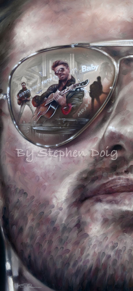 George Michael - Faith - Eyecon by Stephen Doig