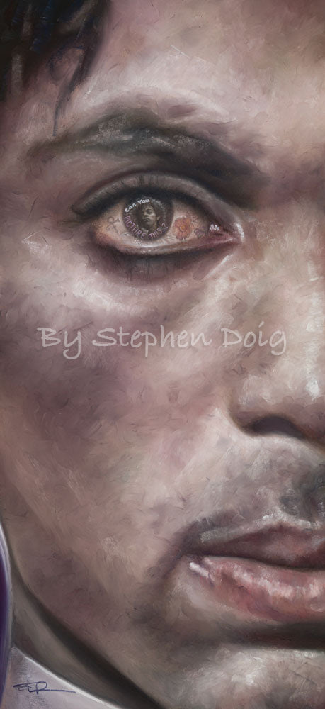 Prince - Can You Picture This ? -   Original Pastel Artwork by Stephen Doig