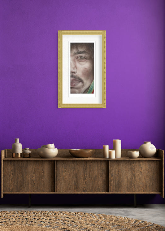 Jimi Hendrix -  Voodoo Child - eyecon by Stephen Doig