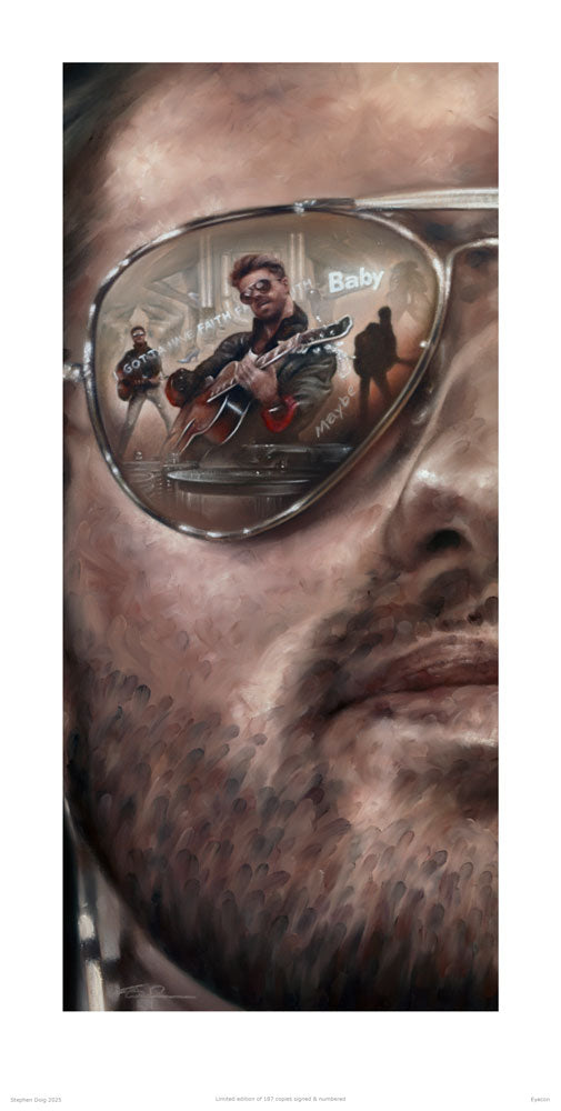 George Michael - Faith - Eyecon by Stephen Doig