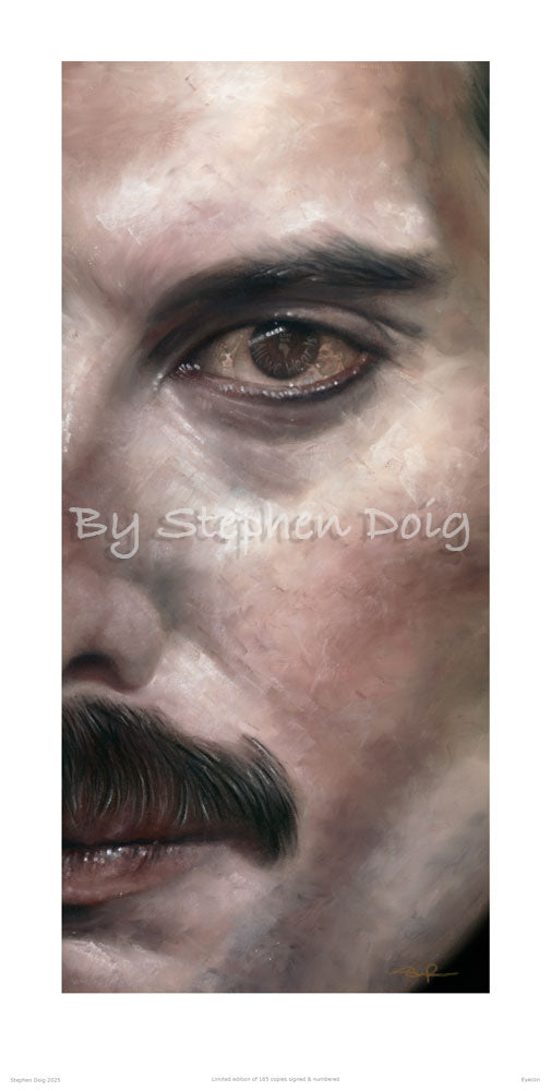 Freddie Mercury - Live Aid - Eyecon by Stephen Doig